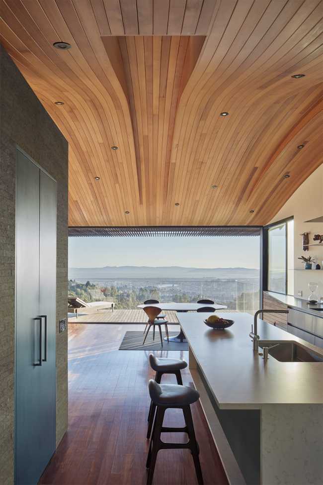 Villa in San Francisco: free plan architecture