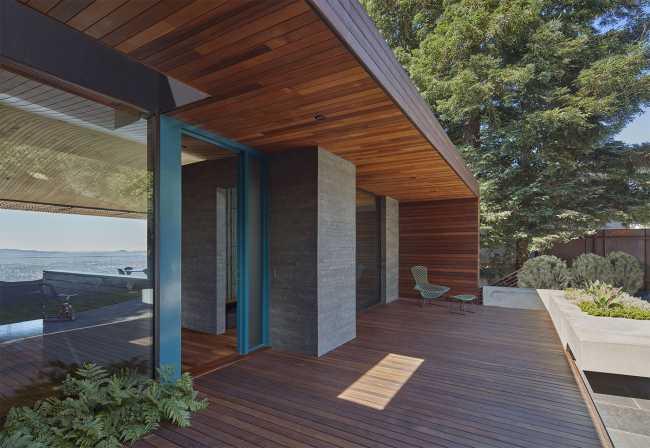 Villa in San Francisco: free plan architecture