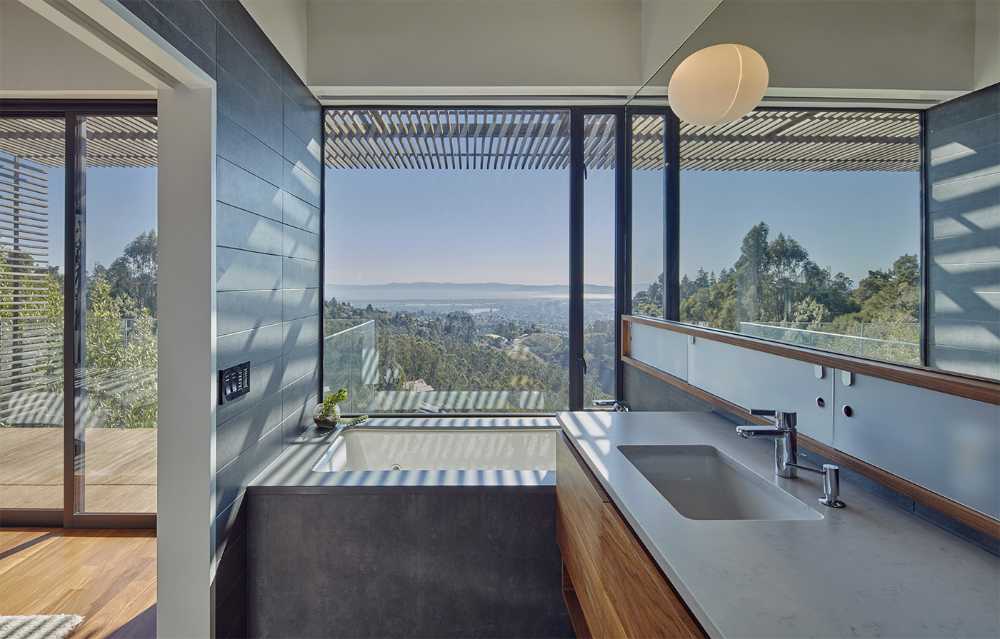 Villa in San Francisco: free plan architecture