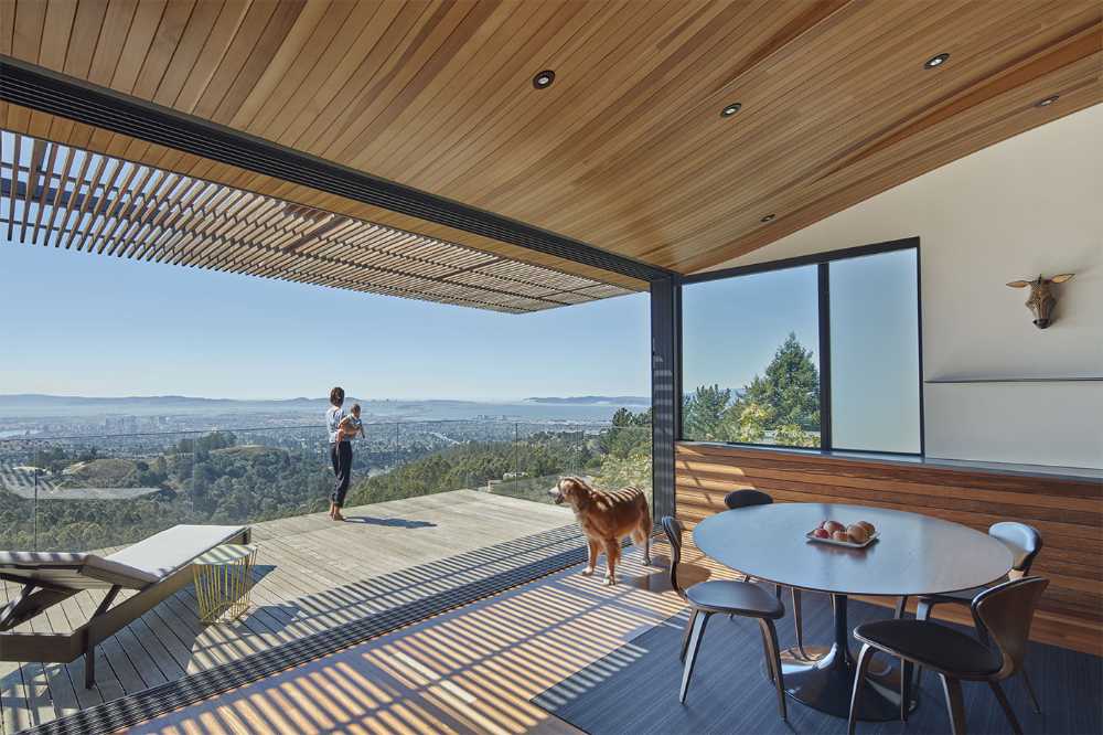 Villa in San Francisco: free plan architecture