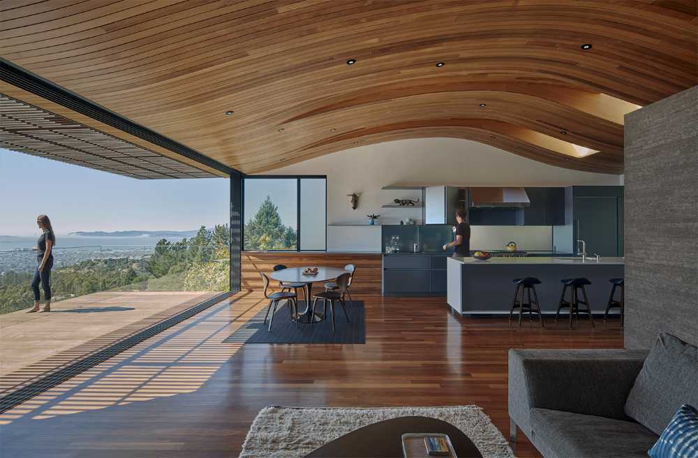 Villa in San Francisco: free plan architecture