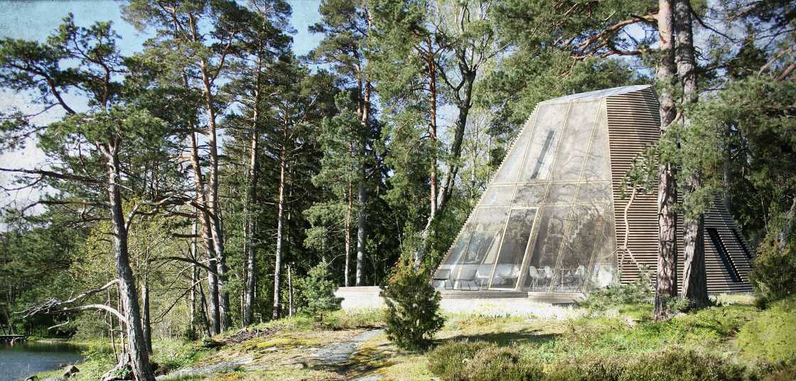 Contemporary Home Made Of Wood Finnish Nature Gets Involved In   TopImage 