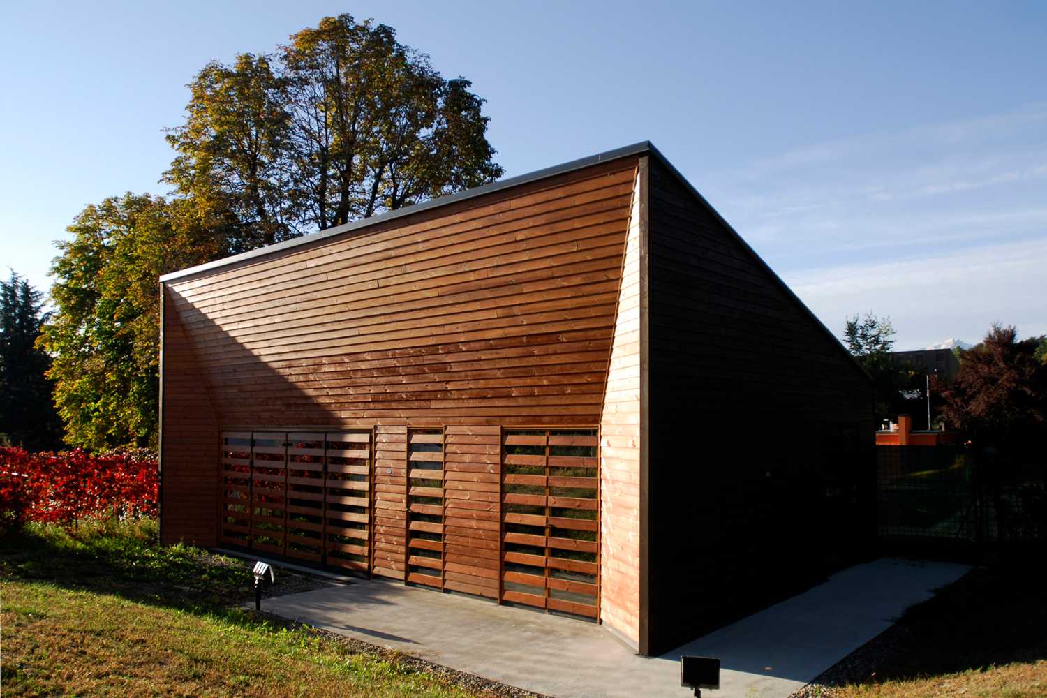 Garage in legno