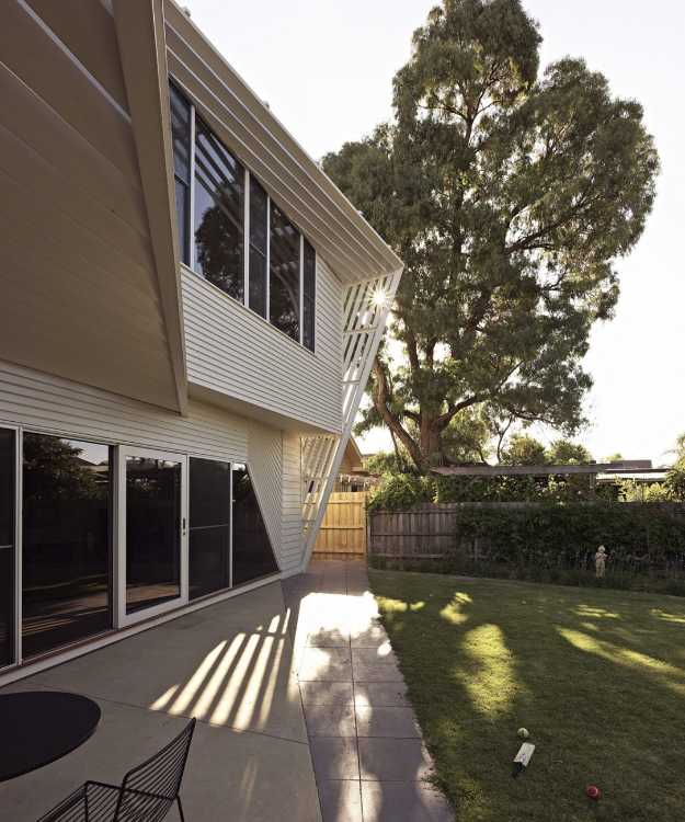 Renovated and enlarged house