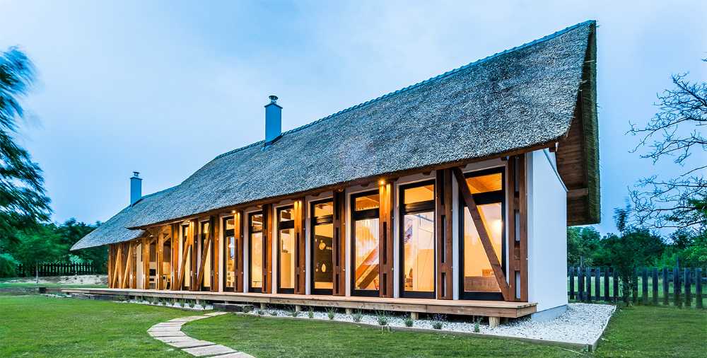 Traditional wooden outbuilding