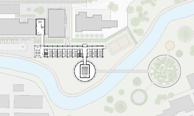 Masterplan school in wood