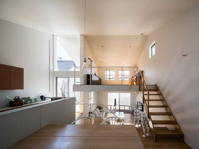 Interior wooden dwelling