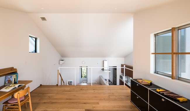 Gallery in wood