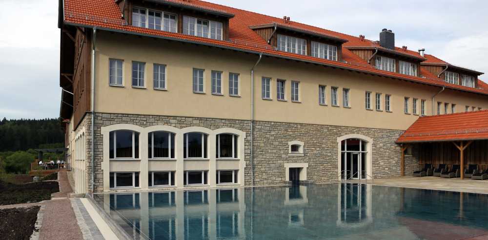 Restored historic hotel