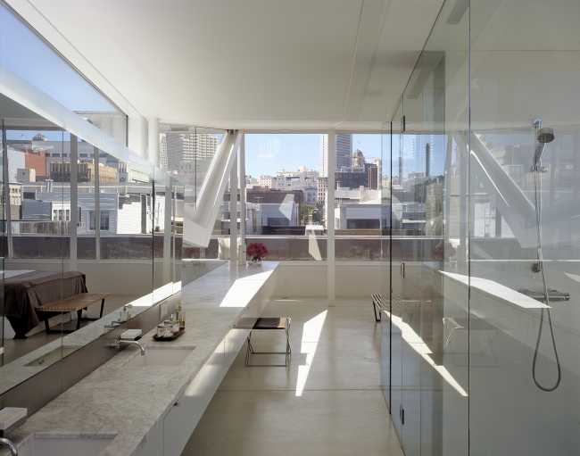 bathroom windows attic walls