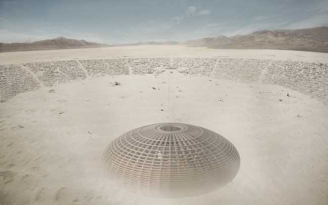 Burning Man 2020 Desert Nevada Temple Wood