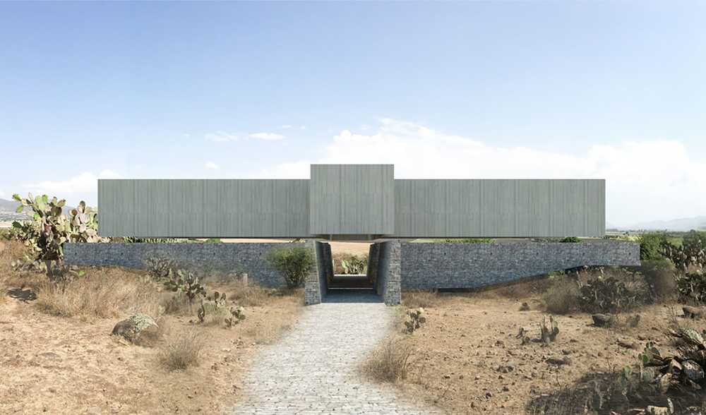 Boutique Mexico stone and concrete