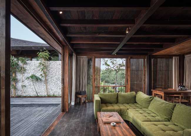 Maison Aperture : refuge artisanal avec vue sur l'océan à Uluwatu