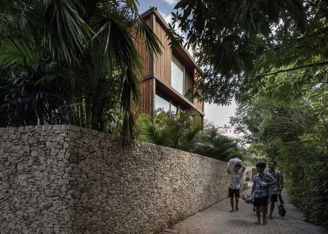 Maison Aperture : refuge artisanal avec vue sur l'océan à Uluwatu