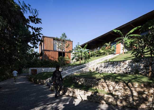 Maison Aperture : refuge artisanal avec vue sur l'océan à Uluwatu