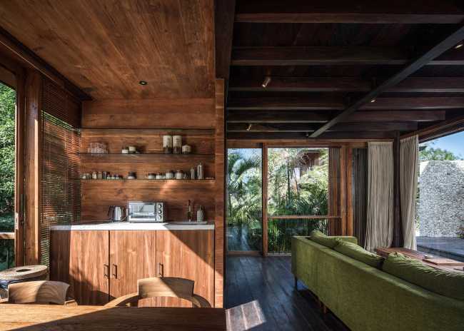 Maison Aperture : refuge artisanal avec vue sur l'océan à Uluwatu