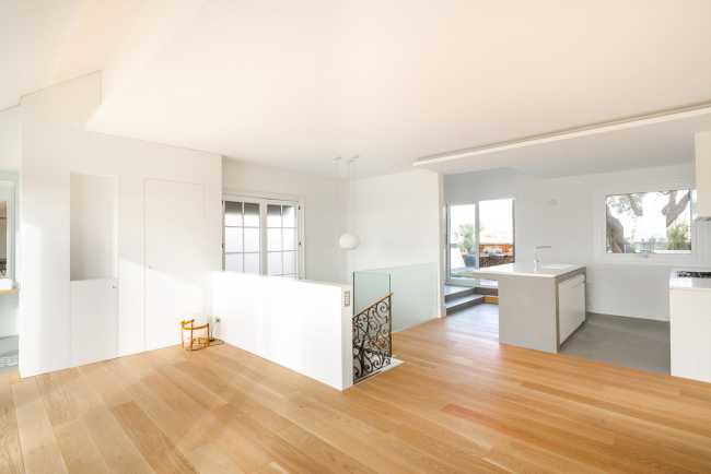 apartment with parquet