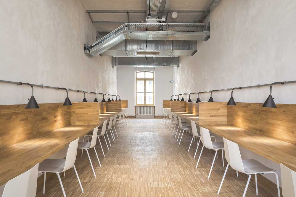 former Paris barracks metal entrance