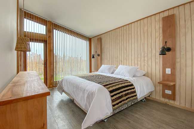 AKA Patagonia: harmony in wood between glaciers and Chilean landscapes