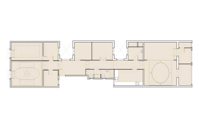 Floor plan historical apartment