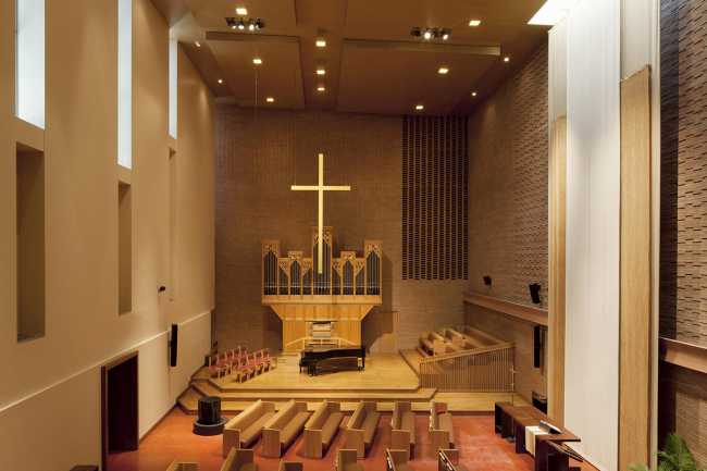 Interior Lutheran church