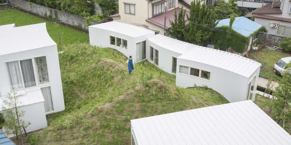 Residential complex in wood