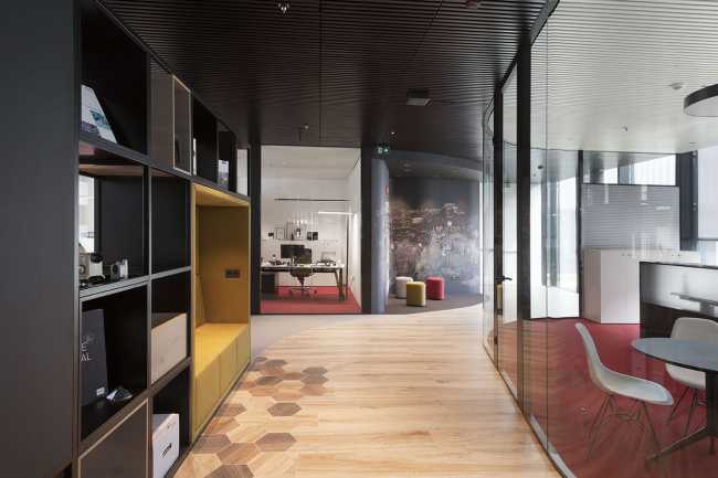 company headquarters Durst facade offices glazed walls