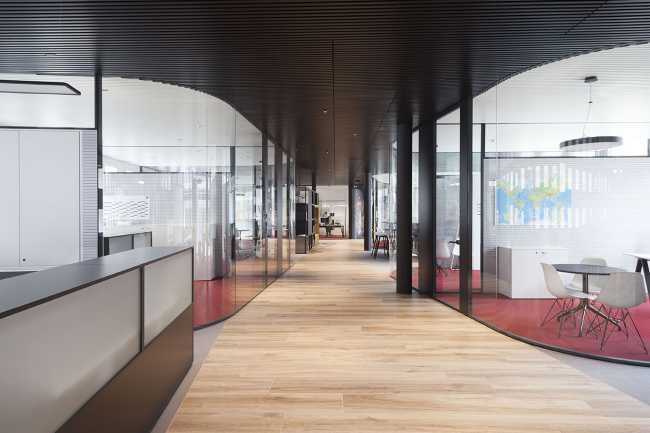 company headquarters Durst facade offices glazed walls