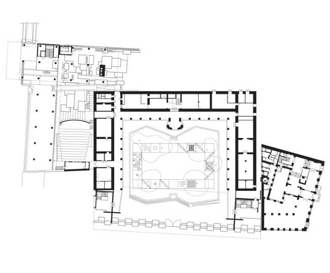 Temporary Summer Pavillon in Bratislava plan
