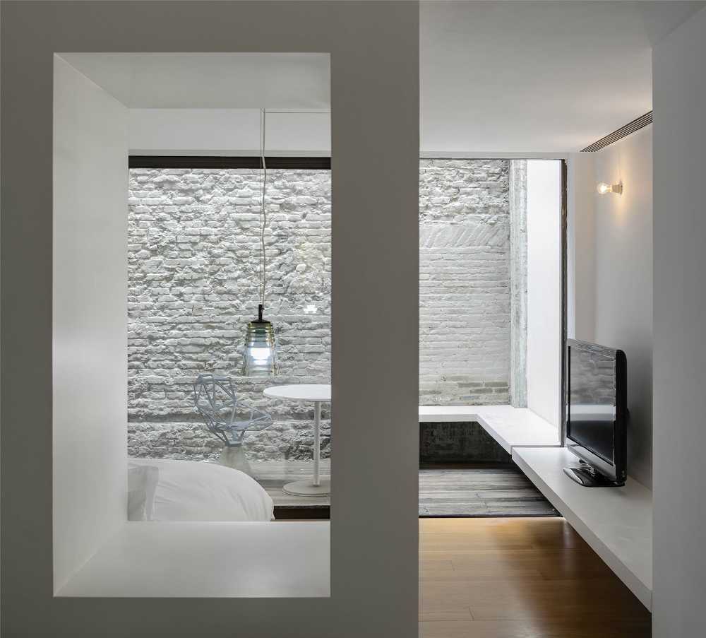 Boutique hotel in Shanghai outside
