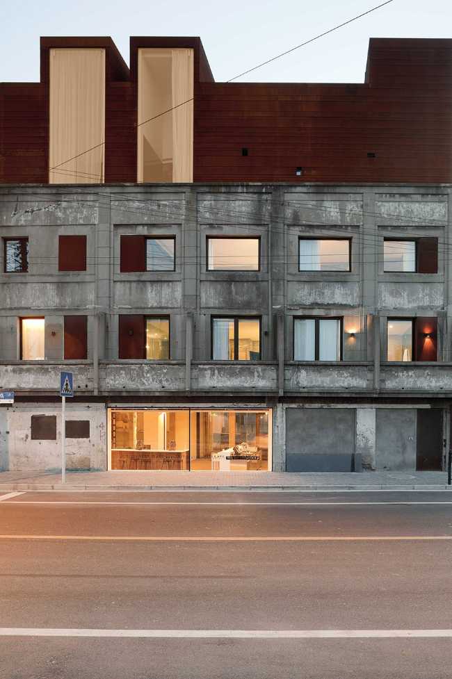 Boutique hotel in Shanghai exterior view