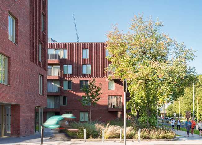 Hulme Living Leaf Street Housing: urban redevelopment on the outskirts of Manchester