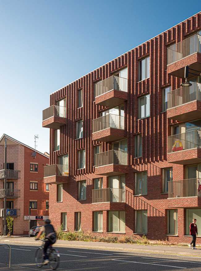 Hulme Living Leaf Street Housing: urban redevelopment on the outskirts of Manchester