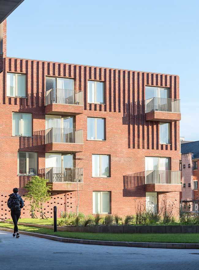 Hulme Living Leaf Street Housing: urban redevelopment on the outskirts of Manchester
