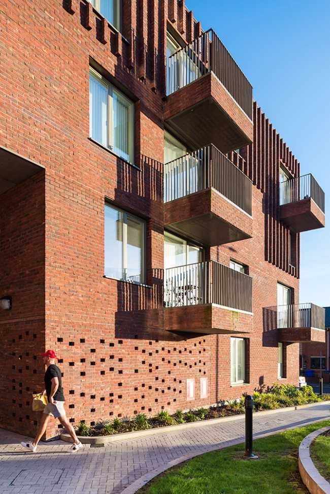 Hulme Living Leaf Street Housing: urban redevelopment on the outskirts of Manchester