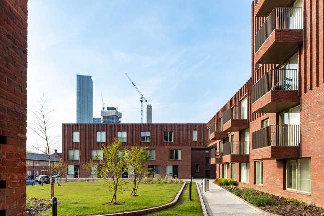 Hulme Living Leaf Street Housing: urban redevelopment on the outskirts of Manchester