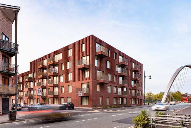 Hulme Living Leaf Street Housing: urban redevelopment on the outskirts of Manchester