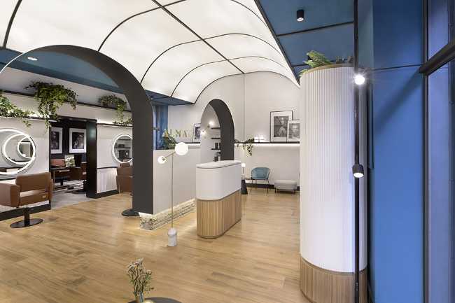 Alma, the interior design for a suggestive, ethereal, and sensual space.