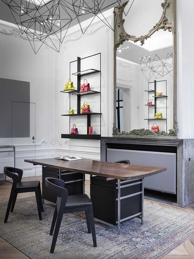 Interior nineteenth-century residence