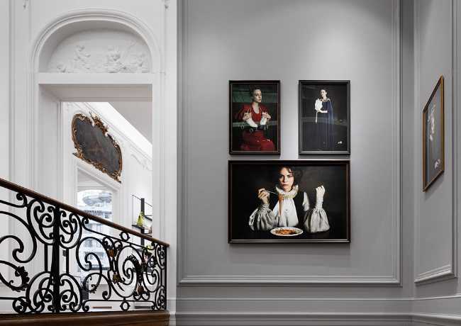 Art gallery in a 19th century house