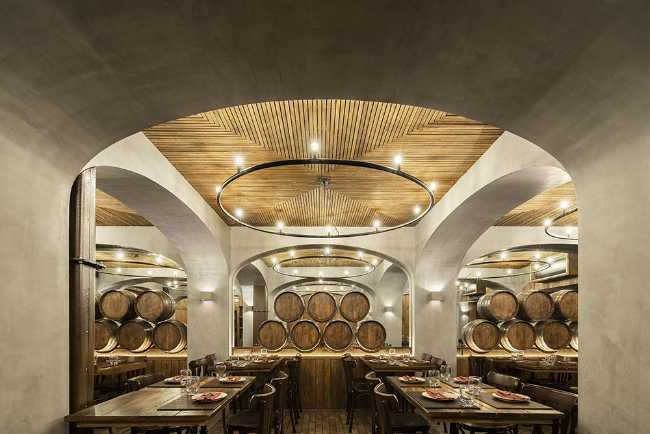 Design of a restaurant with a strong character