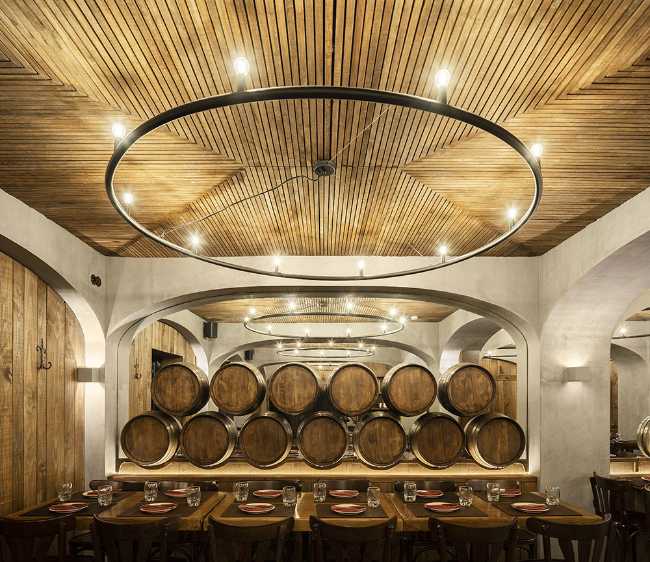 Design of a restaurant with a strong character