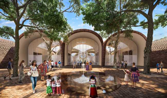 Le centre culturel où l'identité architecturale de Oaxaca revit