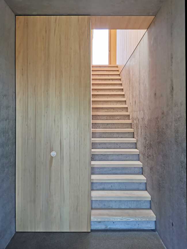 Wooden house in a small Austrian municipality