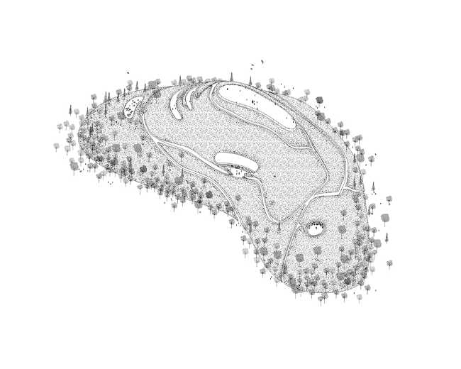 Montagna artificiale per assorbire l'inquinamento